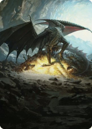 Ancient Copper Dragon Art Card (04) [Commander Legends: Battle for Baldur's Gate Art Series] | Total Play