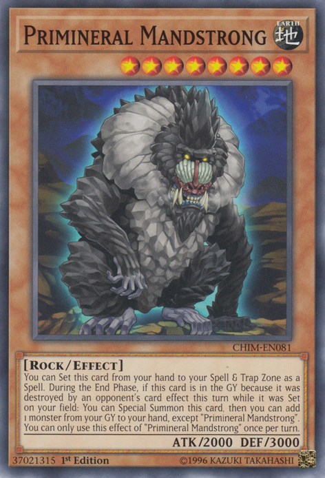 Primineral Mandstrong [CHIM-EN081] Common | Total Play