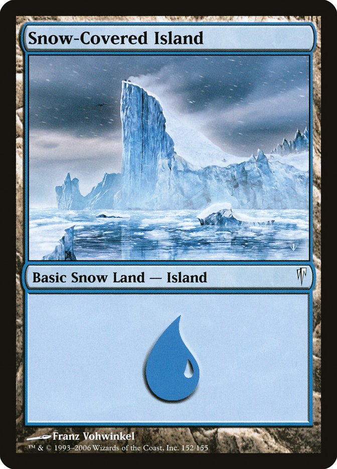 Snow-Covered Island [Coldsnap] | Total Play