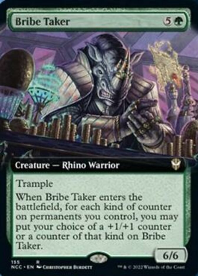 Bribe Taker (Extended Art) [Streets of New Capenna Commander] | Total Play