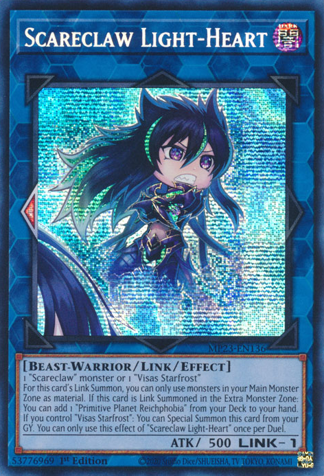 Scareclaw Light-Heart [MP23-EN136] Prismatic Secret Rare | Total Play