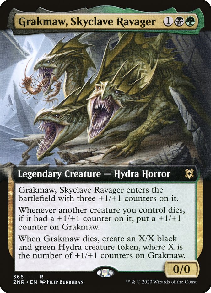 Grakmaw, Skyclave Ravager (Extended Art) [Zendikar Rising] | Total Play