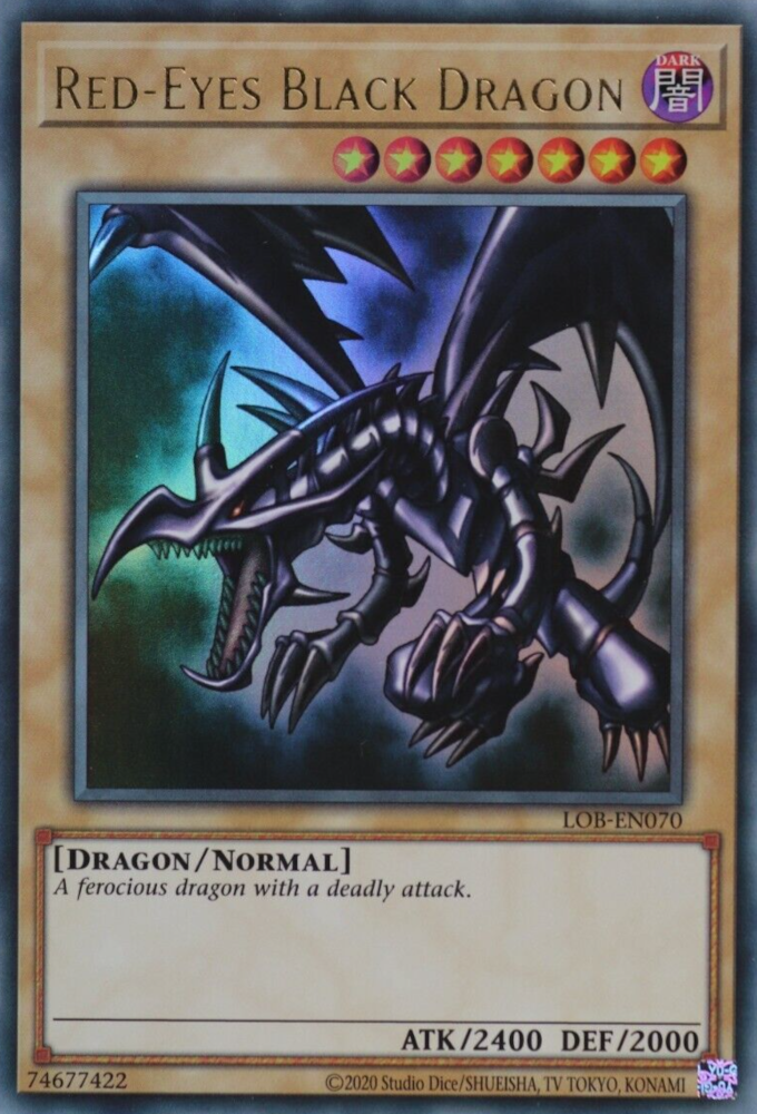 Red-Eyes Black Dragon (25th Anniversary) [LOB-EN070] Ultra Rare | Total Play