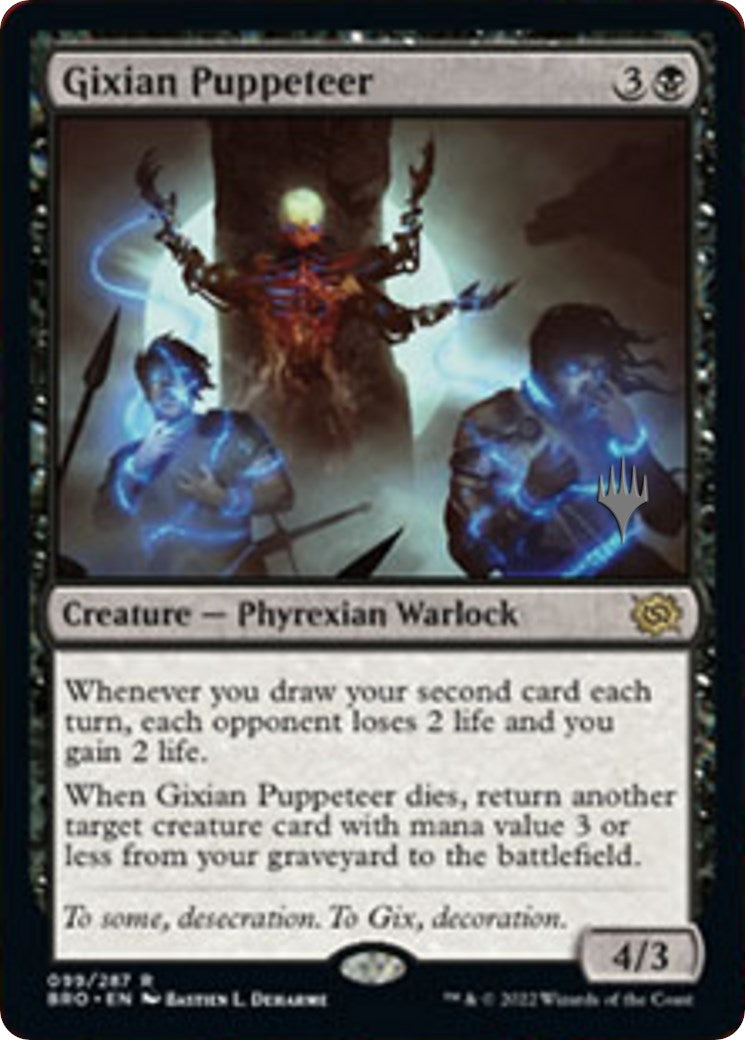 Gixian Puppeteer (Promo Pack) [The Brothers' War Promos] | Total Play