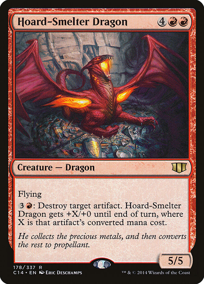 Hoard-Smelter Dragon [Commander 2014] | Total Play