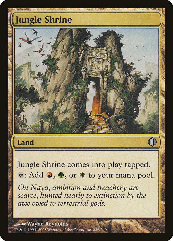 Jungle Shrine [Shards of Alara] | Total Play