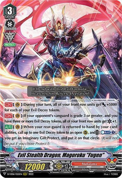 Evil Stealth Dragon, Magoroku "Fugen" (D-VS06/022EN) [V Clan Collection Vol.6] | Total Play