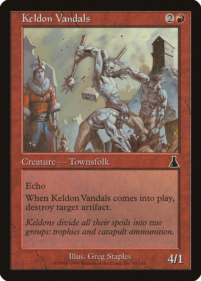 Keldon Vandals [Urza's Destiny] | Total Play