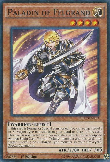 Paladin of Felgrand [SR02-EN003] Common | Total Play