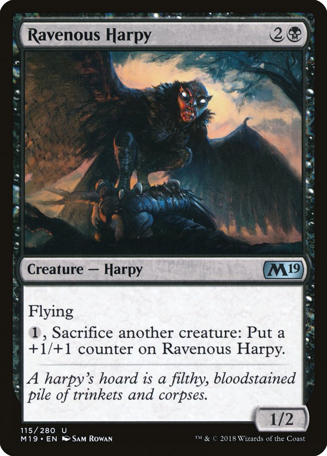 Ravenous Harpy [Core Set 2019] | Total Play