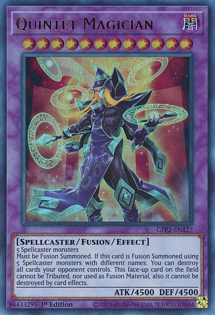 Quintet Magician [GFP2-EN127] Ultra Rare | Total Play
