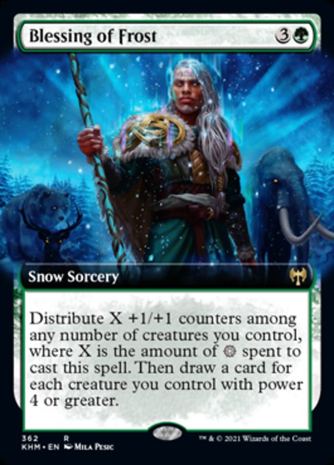 Blessing of Frost (Extended Art) [Kaldheim] | Total Play