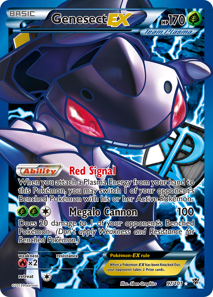 Genesect EX (97/101) [Black & White: Plasma Blast] | Total Play