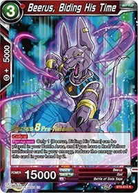 Beerus, Biding His Time (BT8-014_PR) [Malicious Machinations Prerelease Promos] | Total Play