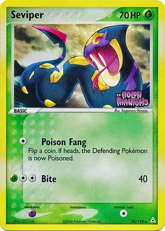 Seviper (32/110) (Stamped) [EX: Holon Phantoms] | Total Play