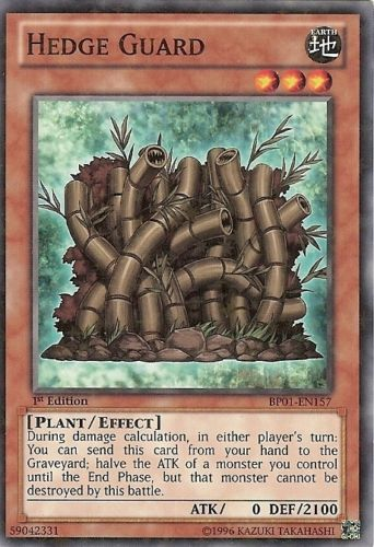 Hedge Guard [BP01-EN157] Starfoil Rare | Total Play