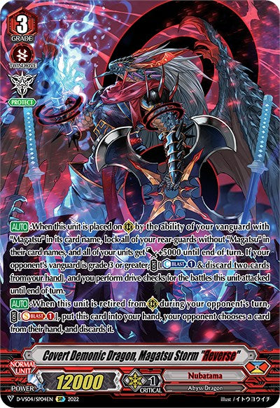 Covert Demonic Dragon, Magatsu Storm "Reverse" (D-VS04/SP04EN) [V Clan Collection Vol.4] | Total Play