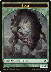 Beast // Snake (017) Double-Sided Token [Commander 2015 Tokens] | Total Play