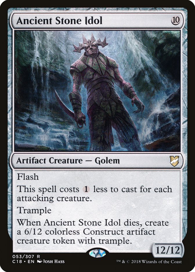 Ancient Stone Idol [Commander 2018] | Total Play