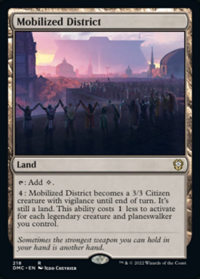 Mobilized District [Dominaria United Commander] | Total Play