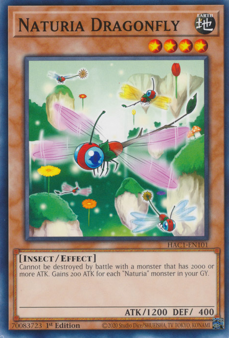 Naturia Dragonfly [HAC1-EN101] Common | Total Play