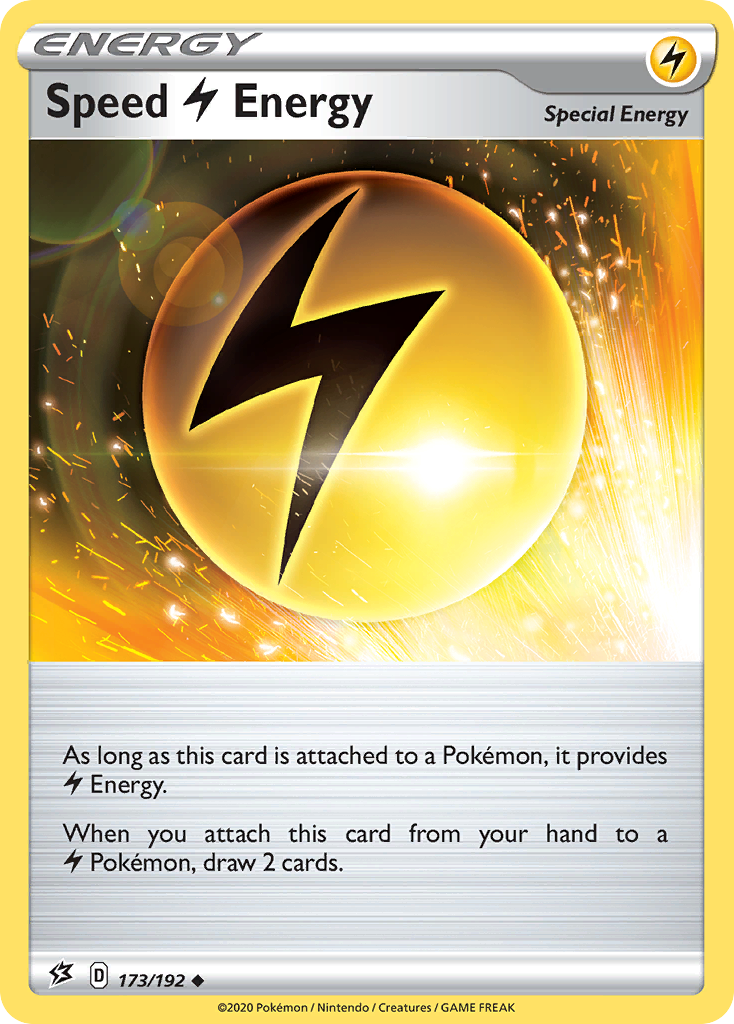 Speed Lightning Energy (173/192) [Sword & Shield: Rebel Clash] | Total Play