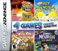 Nickelodeon 4 Games on One Game Pack [Movies] - GameBoy Advance | Total Play