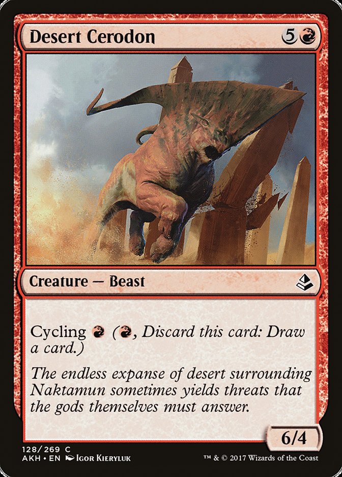 Desert Cerodon [Amonkhet] | Total Play