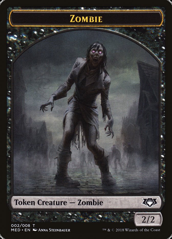 Zombie Token [Mythic Edition Tokens] | Total Play