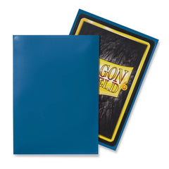 Dragon Shield: Standard 100ct Sleeves - Blue (Classic) | Total Play