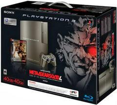 Metal Gear Solid 4 Gray Kojima Bundle - Playstation 3 | Total Play