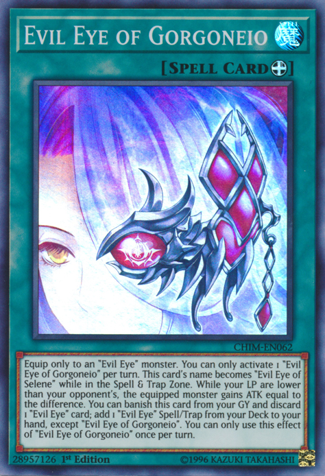 Evil Eye of Gorgoneio [CHIM-EN062] Super Rare | Total Play