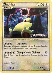 Snorlax (33/95) (Staff Prerelease Promo) [Nintendo: Black Star Promos] | Total Play