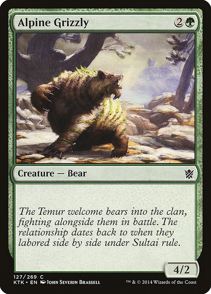 Alpine Grizzly [Khans of Tarkir] | Total Play
