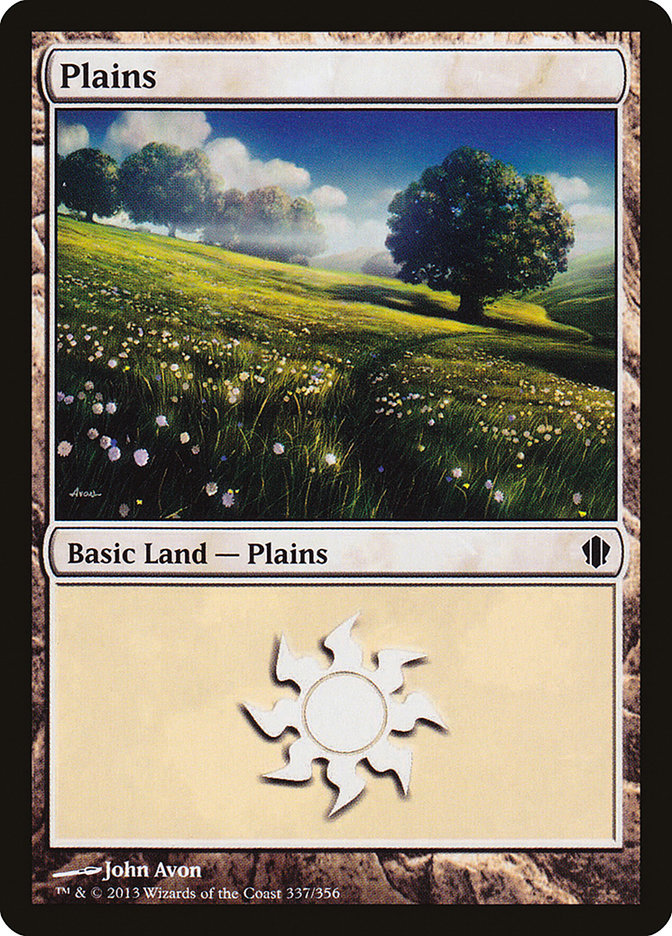 Plains (337) [Commander 2013] | Total Play