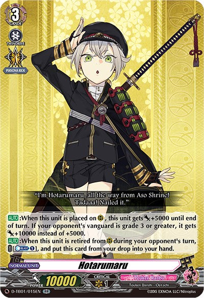 Hotarumaru (D-TB01/015EN) [Touken Ranbu: ONLINE 2021] | Total Play