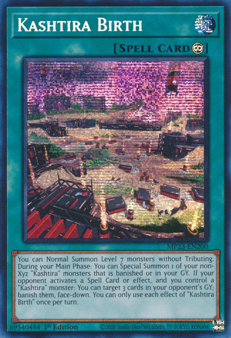 Kashtira Birth [MP23-EN200] Prismatic Secret Rare | Total Play