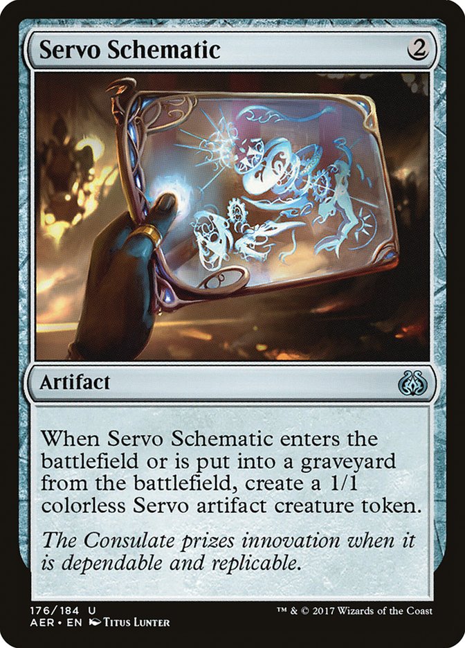 Servo Schematic [Aether Revolt] | Total Play