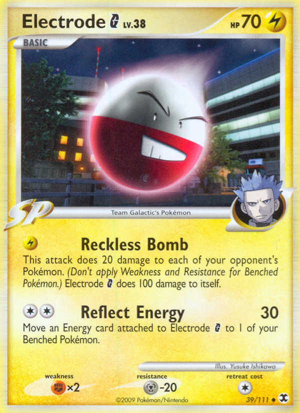 Electrode G (39/111) [Platinum: Rising Rivals] | Total Play