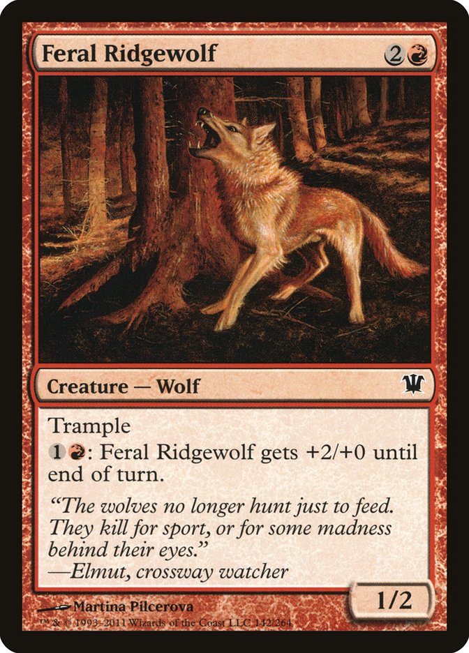 Feral Ridgewolf [Innistrad] | Total Play