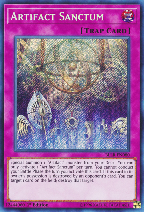 Artifact Sanctum [BLLR-EN080] Secret Rare | Total Play