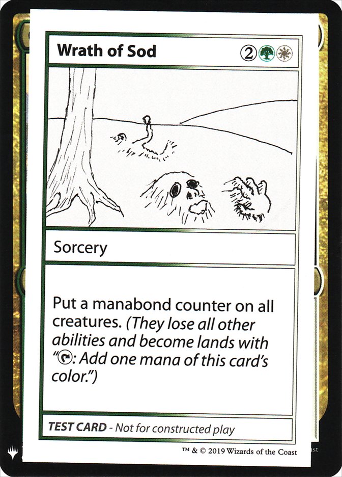 Wrath of Sod [Mystery Booster Playtest Cards] | Total Play