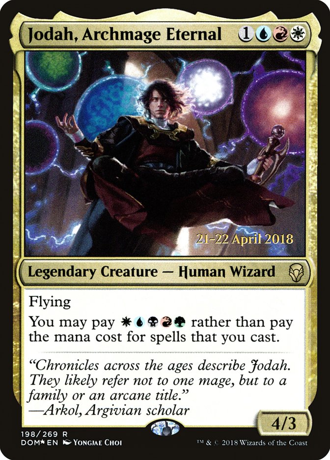 Jodah, Archmage Eternal [Dominaria Prerelease Promos] | Total Play