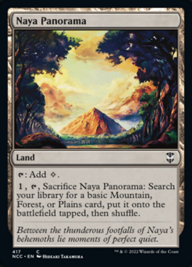 Naya Panorama [Streets of New Capenna Commander] | Total Play