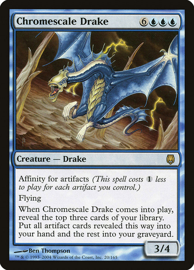 Chromescale Drake [Darksteel] | Total Play