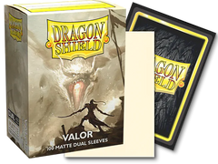Dragon Shield: Standard 100ct Sleeves - Valor (Dual Matte) | Total Play
