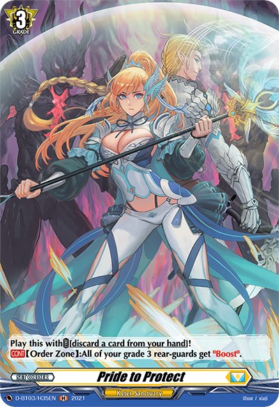Pride to Protect (D-BT03/H35EN) [Advance of Intertwined Stars] | Total Play