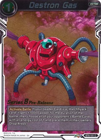 Destron Gas (BT8-101_PR) [Malicious Machinations Prerelease Promos] | Total Play