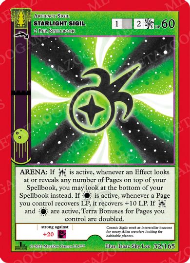 Starlight Sigil [Cryptid Nation: Wilderness] | Total Play