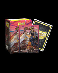 Dragon Shield: Standard 100ct Brushed Art Sleeves - Valentine Dragons (2023) | Total Play